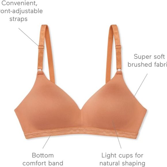 **Women's** Warner's 1269 Cloud 9 Wire Free Contour Bra 36D - Picture 4 of 5